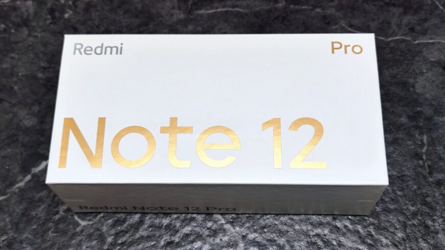 Redmi Note 12 Pro　パッケージ